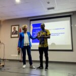 Micaela Reis Instagram – Gratidão pela vossa presença!
Foi bom  participar e estarmos juntos  na apresentação fantástica que a  Dra. Eva Rosa Santos, fundadora e presidente da Liderança Feminina em Angola, nos ofereceu  sobre o Líder que Desejas Ser,

Esta palestra proporcionou-nos momentos únicos  que contribuíram  para darmos um passo rumo ao crescimento e elevar o nosso potencial com o Método INSPIRA que veio para  impactar a nossa jornada de liderança.

@evarosantos 
@liderancafemininaangola 

#INPISRA#PALESTRA#ACIC