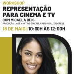Micaela Reis Instagram - Conheces a agenda do CEA para os próximos dias de maio? 🔥 18 maio | 10:00h - 12:00h - Workshop de Representação para Cinema e TV com @micaelareisofficial | ❗Inscrições: cea@mail.cm-moita.pt 🔥 22 maio | 16:00h | Cinema: Anda Cá Acima "Sweet Thing", pela @zeroemcomportamento 🔥25 maio, 10:00h | Atelier Criativo "Ideias Brilhantes", com a formadora Catarina Martins da Criamente @criamente_infancia - Vivências de Infância, 10:00h | ❗Inscrições: cea@mail.cm-moita.pt 🔥25 maio, 18:00h - Mostra de trabalhos desenvolvidos no workshop "Revolução", pela @motusacademiadedanca do @projectomotus #MunicípioDaMoita #MoitaCultura #Workshop #Oficina #Dança #Cinema #CEA #ValeDaAmoreira