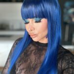 Micaela Schäfer Instagram - Blue Styling for 20 Jahre @bluemangroupberlin @bluemangroup 💙 💄 @chrisbaer.makeup