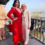 Micaela Schäfer Instagram - @hafengeburtstaghamburg ❤️ Danke @bildhamburg @stefanschneider_bild für die Einladung und den wundervollen Hamburg. Ich habe Ihn sehr genossen! Mein erster Hafengeburtstag. 💄 @nellabrandt_mua