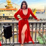 Micaela Schäfer Instagram - @hafengeburtstaghamburg ❤️ Danke @bildhamburg @stefanschneider_bild für die Einladung und den wundervollen Hamburg. Ich habe Ihn sehr genossen! Mein erster Hafengeburtstag. 💄 @nellabrandt_mua