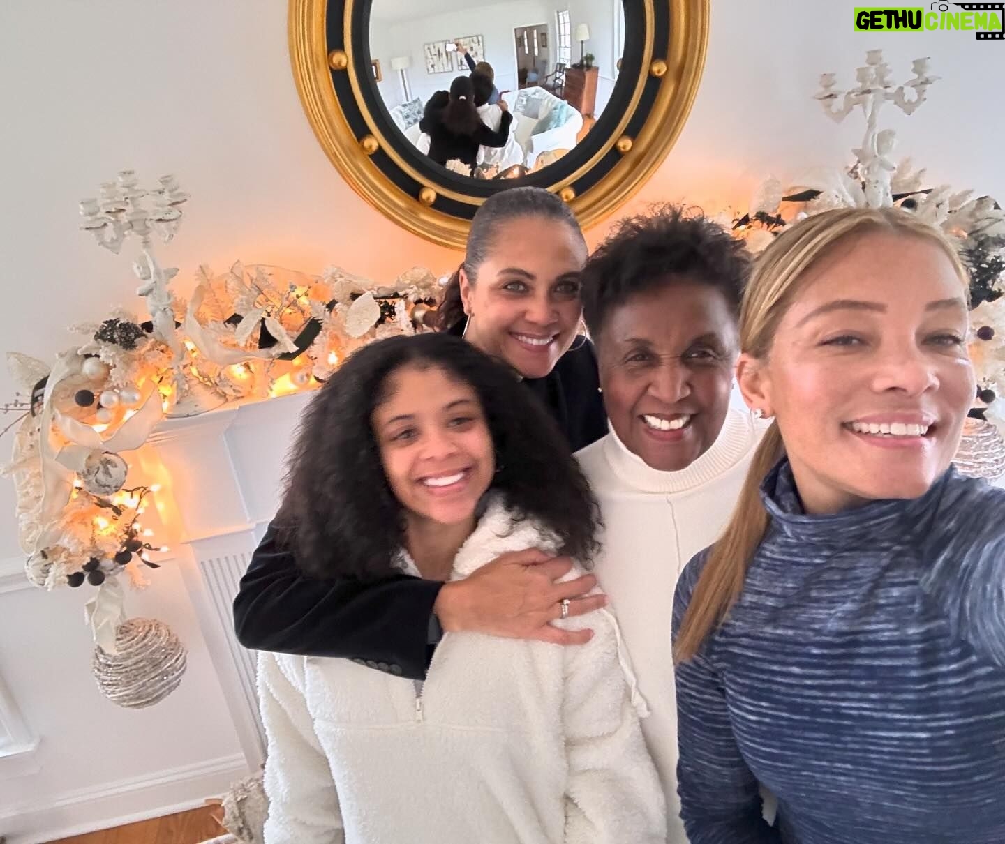 Michael Michele - 748 Likes - Three generations of women strong💪🏽💪🏽💪🏽
As women, we not only raise our own children if we’ve chosen to have them, but we also teach the next generation. Sometimes it’s a conversation, however, MOST of the time, it’s simply how we move through the world.
As women, we see & feel it all! We learn from the challenges of women before us. I’ll KEEP saying it until my last days: A woman will lift you up, feed you and direct your path, when others have stepped over you.
March ON in all our empowered female glory!💪🏽💪🏽💪🏽💪🏽
I learned from the best! My mom!❤️🙏🏽