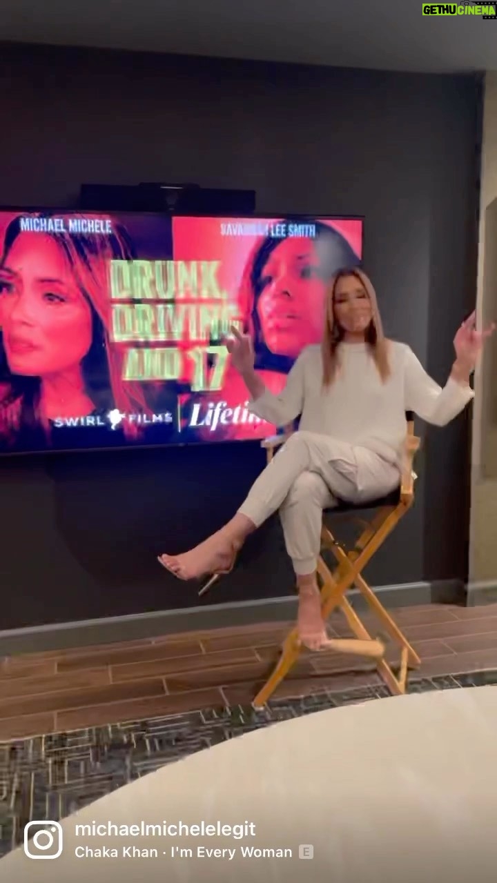Michael Michele - 1.7K Likes - WHEW‼️ There’s what we do when we’re filming and then there’s what we do afterwards to promote that project. At the end of the day, it’s a business, albeit a very creative one💪🏽🙌🏽‼️
#tv #movie #biz #actor #business #press #lifetimemovies #DrunkDrivingAnd17 #MADD
Tune-In 👉🏽April 15, 8/7c @lifetimetv
Reel 👉🏽 @jaylonalexis