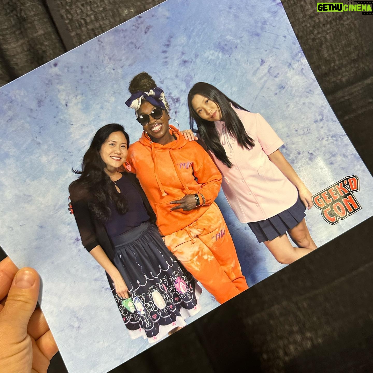 Michaela Dietz - 5.7K Likes - i keep thinking about shreveport! and bossier! and the red river! the enthusiasm! and heartfelt stories! impressive cosplay! and your ART! written, painted, molded and sewn - sketched and sang and danced with such passion. thank you for a wonderful visit @geekdconshreveport! i’ll be back soon mmkay?! gotta drain some more of those famous @ernestorleans crab claws. xoxo ps. lot more friends featured in the highlight reel