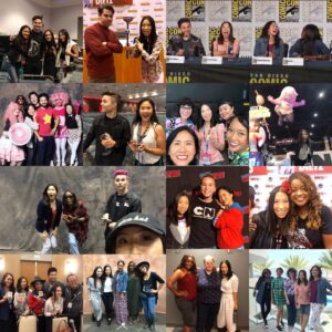 Michaela Dietz Instagram - there’s a korean proverb “like licking the outside of a watermelon...” these pics feature just 𝘴𝘰𝘮𝘦 of the #crewniverse, cast and team at @cartoonnetworkofficial who made SU such a relatable, dynamic and visually moving meeep morrrp. so while you tune into the finale today (7pm ET and 7pm PT) you can bawl your brains out BUT remember how much the show made you laugh and grow over the years, how it inspired you and connected you with others... also you can look at these pics and see the evolution of our hairstyles. I KNOW, RIOOGHT?! love to all and happy viewing today. i’ll be hopping onto twitter for CN’s #CNWatchParty at 3pm PT / 6pm ET and 6:45pm PT / 9:45pm ET! ⁣thanks for so many wonderful memories. i’ll always believe in steven!! xoxo #famethyst4life ⁣⁣
⁣
#stevenuniverse⁣⁣
#stevenuniversethemovie⁣⁣
#stevenuniversefuture⁣⁣
#fbf⁣ ⁣