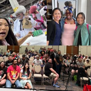 Michaela Dietz Instagram - i keep thinking about shreveport! and bossier! and the red river! the enthusiasm! and heartfelt stories! impressive cosplay! and your ART! written, painted, molded and sewn - sketched and sang and danced with such passion. thank you for a wonderful visit @geekdconshreveport! i’ll be back soon mmkay?! gotta drain some more of those famous @ernestorleans crab claws. xoxo  ps. lot more friends featured in the highlight reel