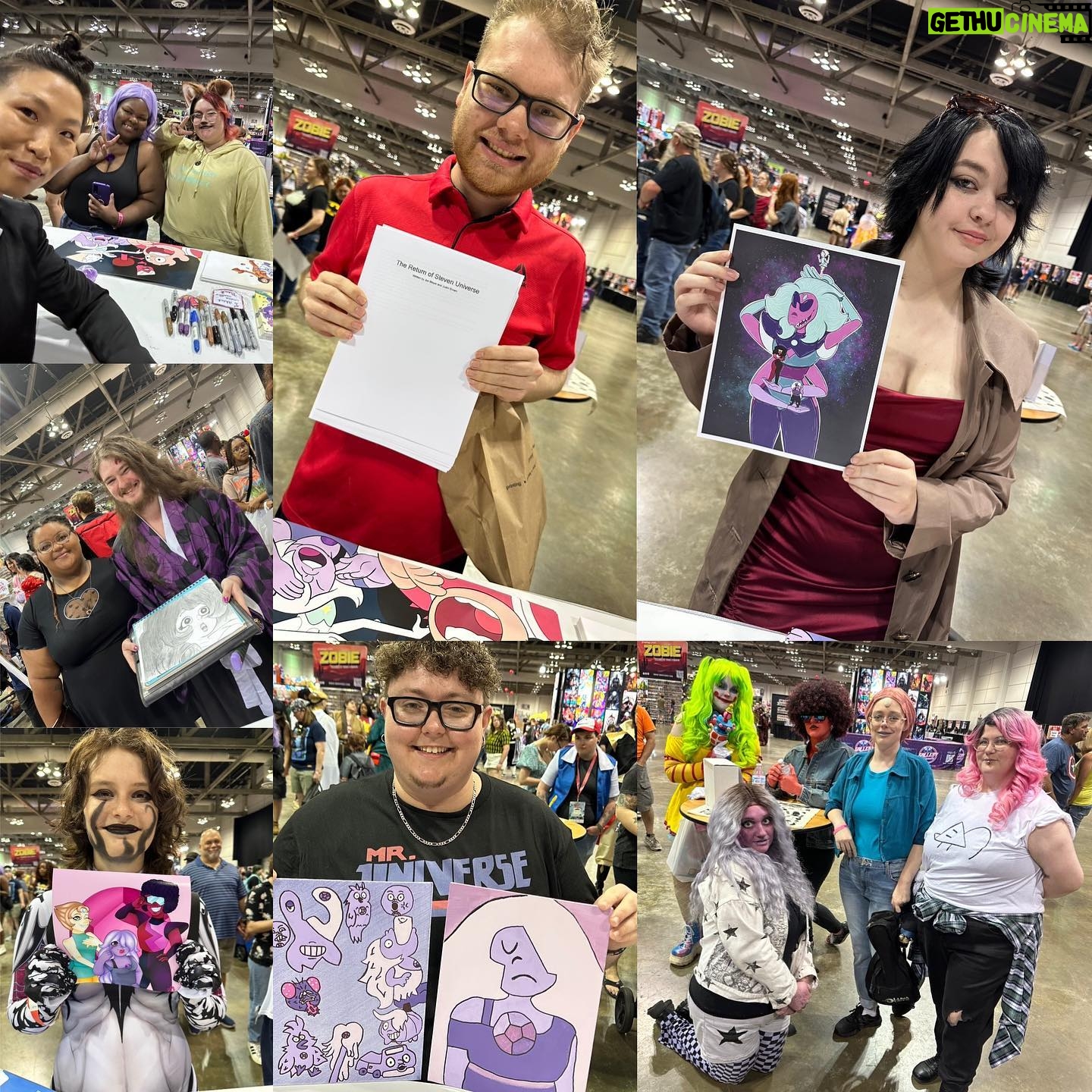 Michaela Dietz - 5.7K Likes - i keep thinking about shreveport! and bossier! and the red river! the enthusiasm! and heartfelt stories! impressive cosplay! and your ART! written, painted, molded and sewn - sketched and sang and danced with such passion. thank you for a wonderful visit @geekdconshreveport! i’ll be back soon mmkay?! gotta drain some more of those famous @ernestorleans crab claws. xoxo ps. lot more friends featured in the highlight reel