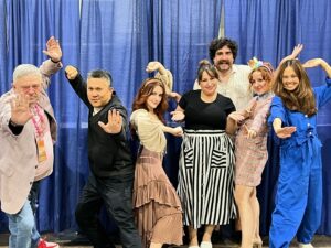Michaela Jill Murphy Instagram - thank you for a great weekend @rianimecon!! Happy pride, happy Father’s Day, happy anime weekend 🥳 thank you, as always, for having me and the avatar crew out 💚 
.
@rianimecon @comicconbyar 
.
#avatar #atla #rianimecon #anime #thelastairbender #cosplay #funkopops