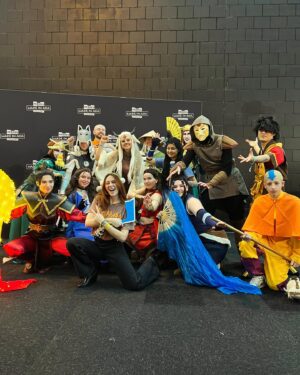 Michaela Jill Murphy Instagram - @heroesmadeinasia….y’all are awesome. The dedication to cosplay this weekend was unparalleled, I know I only caught like a third of you from the meetup but guys you all looked AWESOME. Wooo Netherlands Avatar love!!!
.
If you see yourself in the post, tag yourself below!!! 🫡
.
This is my first international con!!! I am so grateful and honored that the atla love is worldwide; headed to Amsterdam tomorrow to do some more exploring. Thank you thank you, hope to see more of you guys abroad at some point!! 🩵🩵
.
#heroesmadeinasia #netherlands #avatar #convention #toph #beifong #cosplay #guest #funkopops #autographs