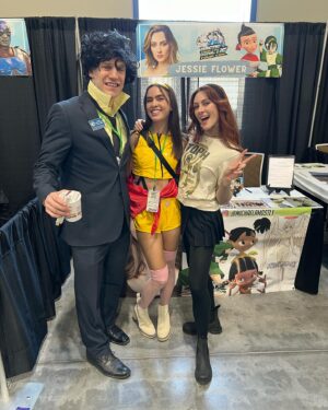 Michaela Jill Murphy Instagram - thank you @arcticcomiccon 🩵
.
grateful as always, and this time with a view 😍 anchorage, y’all are so sweet and lovely. Thank you thank you for spending your weekend with us!! Crazy gorgeous weather!! Hope you had a wonderful time 😊
.
#arcticcomiccon #anchorage #alaska #convention #anime #animation #toph #beifong #avatar #thelastairbender #earthbending #funkopops #photoops #cosplay #springishere #sunshine