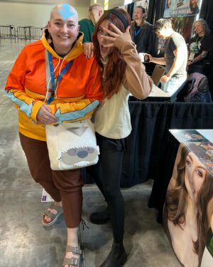 Michaela Jill Murphy Instagram - thank you @arcticcomiccon 🩵
.
grateful as always, and this time with a view 😍 anchorage, y’all are so sweet and lovely. Thank you thank you for spending your weekend with us!! Crazy gorgeous weather!! Hope you had a wonderful time 😊
.
#arcticcomiccon #anchorage #alaska #convention #anime #animation #toph #beifong #avatar #thelastairbender #earthbending #funkopops #photoops #cosplay #springishere #sunshine