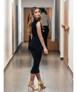 Michaela Pecháčková Instagram - #beforetheshow 🩷
Přeju všem úspěšný den☀️🙏🏻😁