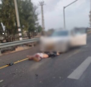 Michal Amdurski Instagram - ⚠️⚠️⚠️Content Warning⚠️⚠️⚠️ :Sorry, but the world must see this, see the truth, the Evil the rape !
A girl who was dragged and then murdered by a shot to her head.
She was found with her pants down to her knees !
Hamas is ISIS !!!
#hamasisisis 
#october7massacre 
#oct7massacre