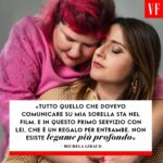 Michela Giraud Instagram - Si chiama Cristina, ha 38 anni, uno e mezzo più di Michela, un disturbo incluso nello spettro autistico e una storia che ha ispirato il debutto da regista di Giraud. In Flaminia, nelle sale dall’11 aprile, realtà e finzione si mischiano e si cambiano di posto. «Sapevo che dovevo fare il film, per me e per le persone che vivono una condizione famigliare come la mia. È necessario mettere la popolarità al servizio di messaggi di senso. Certo che ci ho pensato a lungo prima: è stato un bivio importante; è stata una lotta tra testa e pancia, ragione e sangue». Continua la stand-up comedian: «Non è un bel mondo. E nonostante le mie motivazioni siano forti, ci sarà sempre qualcuno che dirà: “Hai venduto tua sorella per trenta denari”. Però, insultato mi hanno già insultato, preso per il culo mi hanno già preso per il culo, applaudito mi hanno già applaudito: l’importante è tutelare la mia famiglia, che non ha scelto questa vita esposta». 🔗 L'intervista di @chiara_oltolini è al link in bio Foto di Giacomo Spaconi #VFinedicola @michelagiraud
