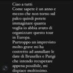 Michela Giraud Instagram - Grazie a tutti, le persone che vengono a vedermi live hanno la priorità per me e le spiegazioni erano dovute. Ci vediamo presto. Grazie alle persone che lavorano con me, ai promoter di Bruxelles e Parigi per il sostegno ricevuto e agli amici che mi hanno scritto. @katia_tellone @cristianabaldassari @andrearitrovato @clementezard @vivoconcerti @baldassari_agenzia @claudiascuderi @fedebisi @martinapirli . . . #live #toureuropeo #michelagiraud #standupcomedy