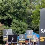 Michele Selene Ang Instagram - @sagaftra strong ✊🏻(thanks for the pic sign @jamesthetang) #sagaftra #sagaftrastrong #sagaftrastrike
