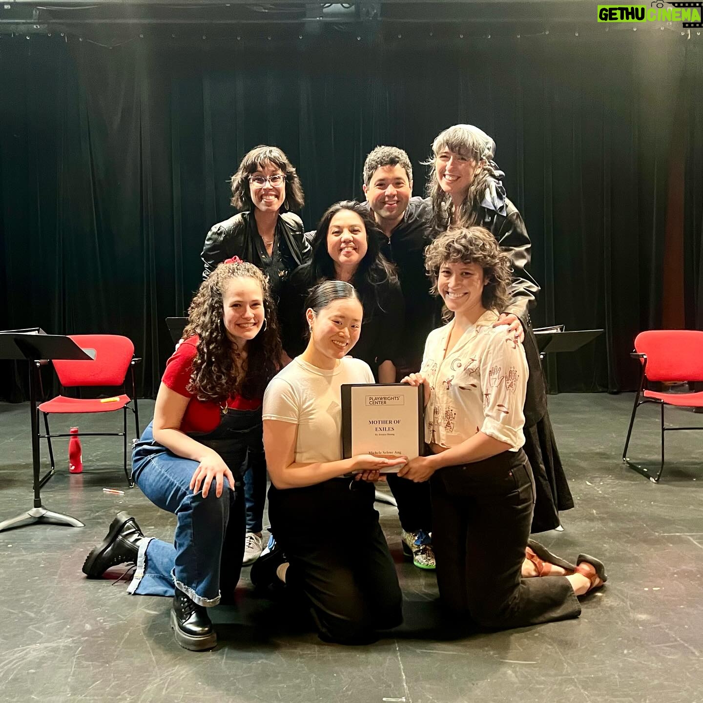 Michele Selene Ang Instagram - I had the best week at @pwcenter workshopping a new play; MOTHER OF EXILES by Jessica Huang. An “epic, multigenerational tale of sacrifice, love, & survival that spans 150 years in 90 minutes.” I love this play and everyone involved in this womb of a rehearsal room. Theater is my heart. Also, twin cities, I love your lakes and Punch Pizza’s also pretty good. :) 🫶🏻 #minnesota #theater #newplay