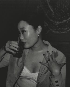 Michele Selene Ang Instagram - Selene Bradshaw 🍸🍾👠💞💁🏻‍♀️ (film from a long ago LA bday lol) 📸: @chriswaggonerphotography