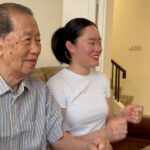 Michele Selene Ang Instagram - To anyone who has grandparents they love living on the opposite side of the globe…I feel your struggle. Also, go visit & spend time w them, because chances are they miss you too. #family #indonesia