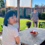 Michele Selene Ang Instagram - We wrapped my first short film EDENDALE, exactly one year ago today 💛 One DP, one sound person (@keenanjedidiahjensen), three volunteer PAs, four actors, one overwhelmed director, and one @costco membership card somehow came together to make a movie. (A scrappy thriller about friends who fight to escape a disturbing suburban afterlife.) “The Truman Show” meets “Dark City.” 🏡🩸 And, of course, big thanks to our supremely talented post production team (editor @brianlevin83, sound mix @lloydproductionstudios, composer @kimberlyjhou, colorist @josephpyao) our @seedandspark supporters. Currently submitting to grants/fellowships/festivals & tackling the second draft of the feature version. Can’t wait to be on set again…but ‘til then, who wants to help keep me accountable for that feature script? 😅☺️ #indiefilm #shortfilm #filmmaking #independentfilm