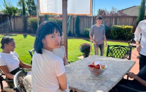 Michele Selene Ang Instagram - We wrapped my first short film EDENDALE, exactly one year ago today 💛 

One DP, one sound person (@keenanjedidiahjensen), three volunteer PAs, four actors, one overwhelmed director, and one @costco membership card somehow came together to make a movie. 

(A scrappy thriller about friends who fight to escape a disturbing suburban afterlife.) “The Truman Show” meets “Dark City.” 🏡🩸

And, of course, big thanks to our supremely talented post production team (editor @brianlevin83, sound mix @lloydproductionstudios, composer @kimberlyjhou, colorist @josephpyao)   our @seedandspark supporters. Currently submitting to grants/fellowships/festivals & tackling the second draft of the feature version. 

Can’t wait to be on set again…but ‘til then, who wants to help keep me accountable for that feature script? 😅☺️

#indiefilm #shortfilm #filmmaking #independentfilm