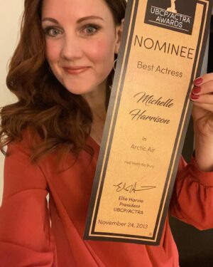 Michelle Harrison Instagram - Thanks @ubcp_actra for this acknowledgment that came from so many years ago in my mail! Delilah Fury was a force to be reckoned with, and such a fun and complex character to play. An aging rock and roll star who is on her way out the door of her life and her career. Thankful for our acting union and all the amazing actors who i am surrounded by in this business. You all inspire me daily. ❤️