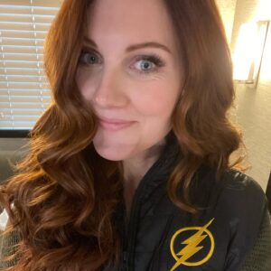 Michelle Harrison Instagram - Thank you Nora Allen, Joan Williams and Speedforce Nora for this journey 9 years has brought us to. Forever grateful for this experience. Season Finale tonight. ✨💗