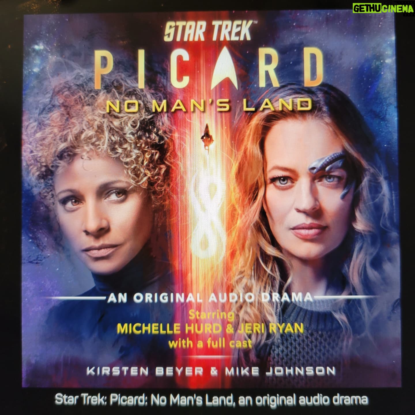 Michelle Hurd - 1.6K Likes - Love doing this audio book with the ever talented and insanely gorgeous @jerilryan
