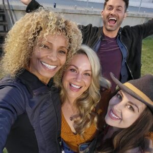 Michelle Hurd Instagram - Whole lot of love here!
@tashiagates @jonstoddardofficial @lord.macchio