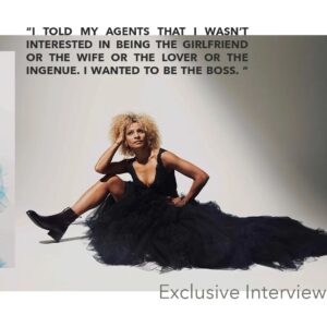 Michelle Hurd Instagram - So, I did this thing 😊.
Check out this month's CBS Watch Magazine!! Thank you @cbswatch , Paramount   and the amazingly talented photographer Max Hemphill!! You all made me feel powerful and beautiful 🥰🙏🏾❤🖖🏾