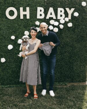 Michelle Kim McCoy Instagram - Happy Friday from the growing McCoy Family!! Creative direction   coordination by @kaileybhowell and @kirstenessiambre of @petalandfleur 🙌🏼
.
.
.
.
.
#pregnantstyle #matenityfashion #momtobe #mothertobe #mommyblogger #expectantmother #expectantmom #momfashion #mommyfashion #stylethebump #dressthebump #maternityshoot #maternityclothes #maternitydresses #cutematernityclothes #pregnancyclothes #ootd #babyshower #babyshowerinspiration