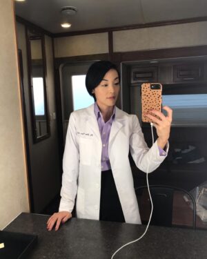 Michelle Kim McCoy Instagram - Meet Dr. Kyle tonight on Netflix for the sixth and final season of “Lucifer” (ep. 5 😉)