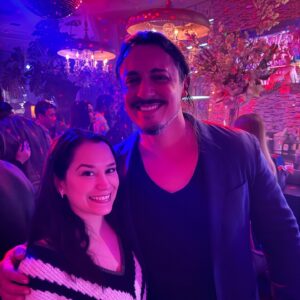 Michelle Macedo Instagram - When reality meets reality at @surrules running into some old friends on @pumprulesbravo 🍸✨ So wonderful to see the one and only @mrjaxtaylor and @peter_madrigal #SURprisesInWeho
