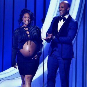 Michelle Mitchenor Instagram - 🗣& SOUUULLL ✨Presented  Songwriter of the Year award @soultrain &  repped @firstwivesclub S3 w/ my cast mate/ dear friend @tallmanmark. Our new season drops THIS THURSDAY 11/17 !!! Catch the 2022 @soultrain awards on 11/26 🤍💍

@a.roegehove 
@balenciaga 
@swarovski 

Stylist : @charliebrianna 
💄 @upscale_artistry 
💇🏽‍♀️ @didbydess 

#firstwivesclub #presenter #soultrainawards2022 
#workingmuvah #bumpOUT #bonusmom #noirsmuvah #foreverserenity🕊