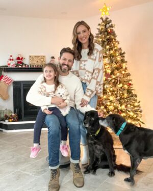 Michelle West Instagram - Happy Thanksgiving from my family to yours! I hope everyone had a wonderful holiday with loved ones, got lots of hugs, and ate all the goodness!! Thankful for those in this photo and more! Happy Thanksgiving! 

Our matching daisy check sweaters are currently on BF sale with code SHIMMER35 (35% off)  I also love that they will roll right around into spring. 

Shop Charli and I’s matching looks a few ways:
- tap the link in my bio then tap the “shop my looks” tab
- Follow my shop @themichellewest on the @shop.LTK app to shop this post and get my exclusive app-only content!
- copy and paste this link into your browser - https://liketk.it/4oKVx

#liketkit #LTKkids #LTKHoliday #LTKCyberWeek #mommyandmefashion #twinningtuesday #thanksgivingoutfit #familyfirst
