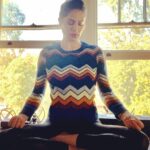 Michelle Borth Instagram - Morning meditation of peace and self love. Courage doesn’t always roar, sometimes it’s the quiet voice whispering in your head saying, “I will try again tomorrow.” Balance in all things brings peace and contentment. Find it within yourself and then share it with the world. #selflove #justbreathe #inspire #selfempowerment #meditate #neverstoplearning #mindfulness #beofservicetoothers