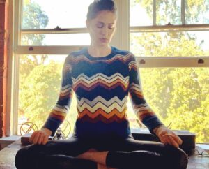 Michelle Borth Instagram - Morning meditation of peace and self love. Courage doesn’t always roar, sometimes it’s the quiet voice whispering in your head saying, “I will try again tomorrow.” Balance in all things brings peace and contentment.  Find it within yourself and then share it with the world.
#selflove #justbreathe  #inspire #selfempowerment #meditate #neverstoplearning #mindfulness #beofservicetoothers