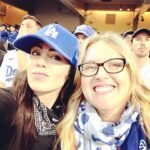 Michelle Borth Instagram - BFF’s and baseball traditions. Nothing is better in life.🙏🙏🙏🙏👯‍♀️👯‍♀️👯‍♀️⚾️⚾️⚾️⚾️❤️❤️❤️❤️❤️❤️❤️🙌🙏🤗🤗🤗🥰😘😘😘😘😘😘 #dodgers #dodgerstadium #dodgersfansforlife #sportschicks #baseballlife #postseason #gamefive #nlcs #mlb2021👉💪🔥⚾⭐🙏