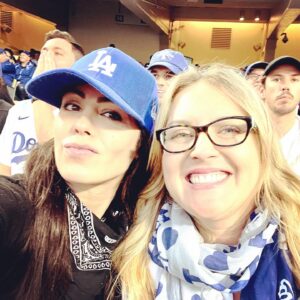 Michelle Borth Instagram - BFF’s and baseball traditions. Nothing is better in life.🙏🙏🙏🙏👯‍♀️👯‍♀️👯‍♀️⚾️⚾️⚾️⚾️❤️❤️❤️❤️❤️❤️❤️🙌🙏🤗🤗🤗🥰😘😘😘😘😘😘
#dodgers #dodgerstadium #dodgersfansforlife #sportschicks #baseballlife #postseason #gamefive #nlcs #mlb2021👉💪🔥⚾⭐🙏