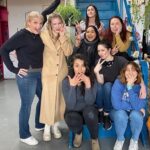 Michelle Borth Instagram - All my beautiful ladies!!! That’s a wrap on the UK 🇬🇧🙏❤️❤️Special thank you to our incredibly inspiring warrior @sanzshares ✨💫🥰 #bts #unmuted #beneaththesurface #selfharmawareness #warriors #femalefilmmakers #femaledirector #femaleempowerment #herstory #hervoice