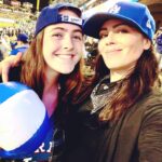 Michelle Borth Instagram - BFF’s and baseball traditions. Nothing is better in life.🙏🙏🙏🙏👯‍♀️👯‍♀️👯‍♀️⚾️⚾️⚾️⚾️❤️❤️❤️❤️❤️❤️❤️🙌🙏🤗🤗🤗🥰😘😘😘😘😘😘 #dodgers #dodgerstadium #dodgersfansforlife #sportschicks #baseballlife #postseason #gamefive #nlcs #mlb2021👉💪🔥⚾⭐🙏