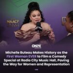 Michelle Buteau Instagram - I’m taping my Netflix special at Radio City Music Hall on June 6th. Let’s keep on pushing & making history, we’re too cute not to. Let’s fuq’n go!!! ticket link in bio🖤