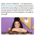 Michelle Buteau Instagram - I’m taping my Netflix special at Radio City Music Hall on June 6th. Let’s keep on pushing & making history, we’re too cute not to. Let’s fuq’n go!!! ticket link in bio🖤