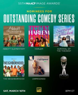 Michelle Buteau Instagram - Seven nominations for Survival of the Thickest. One nomination for BBQ Showdown. Thank you @naacpimageawards 🖤 This is so fuq’n cool bish!!!

Link in bio for de votes! 

#survivalofthethickest 
#bbqshowdown 
#naacpimageawards