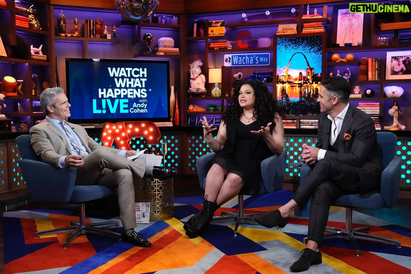Michelle Buteau Instagram - #BabesMovie star Michelle Buteau on Watch What Happens Live!