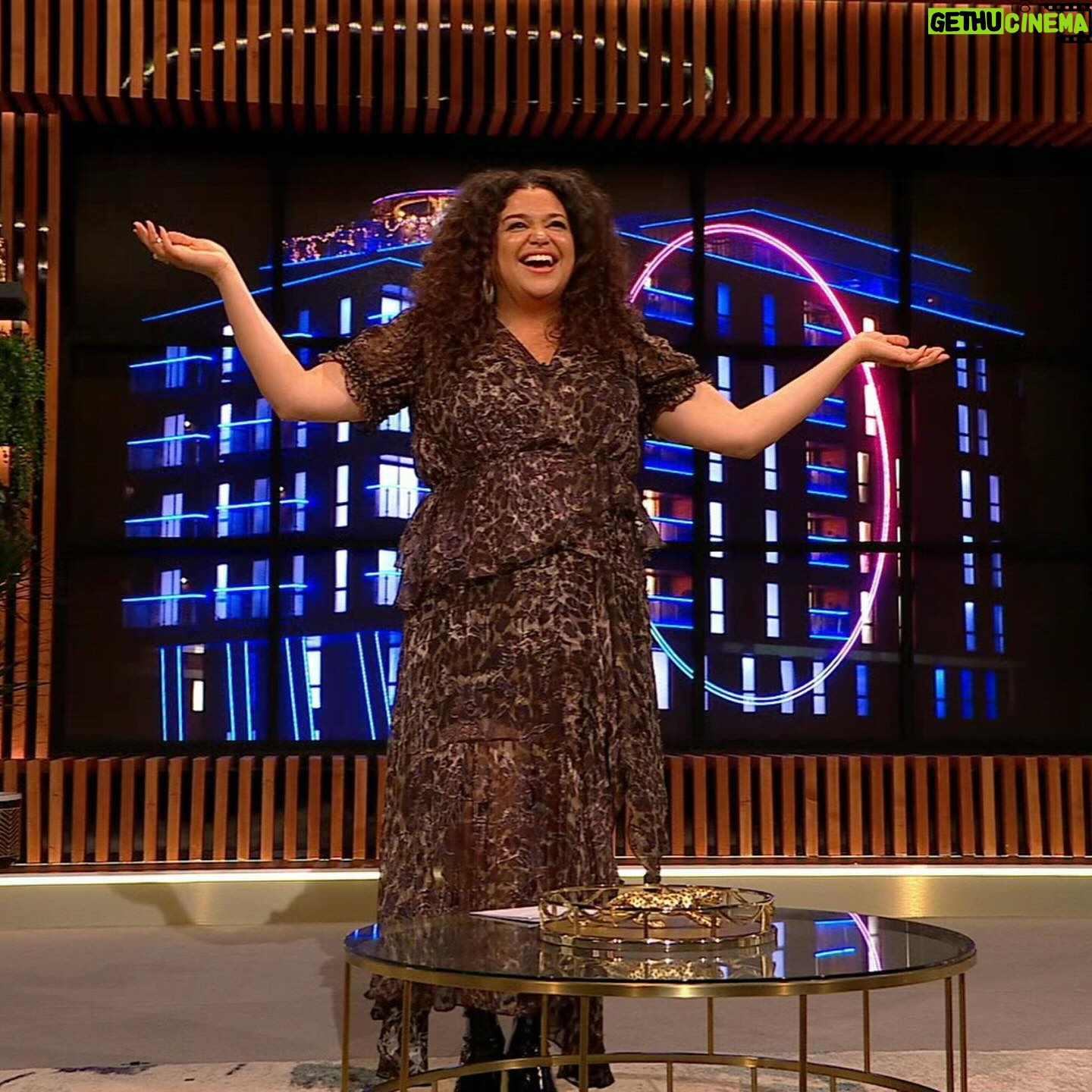 Michelle Buteau Instagram - We full circle huney!!! On April 17th The Circle is back for SEASON SIX & you can enter the chat bishes! I’m way too excited for this shady nonsense, please come get me. Only on @netflix @thecirclenetflix 🗣️⭕️