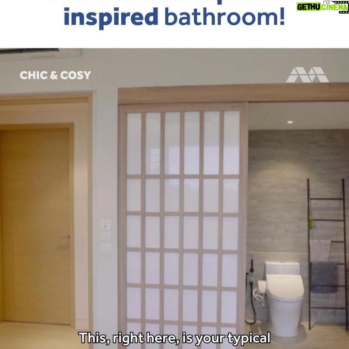 Michelle Chong Instagram - Recreate your Japanese ryokan experience with a Japanese inspired bathroom!π Catch Chic & Cosy Season 2 for free on @mewatch.mediacorp now: https://bit.ly/chic2-ep10 All episodes now available on-demand! #MichelleChongProductions #ChicNCosy #MediacorpChicNCosy #japantravel #BeyondMissingJapan