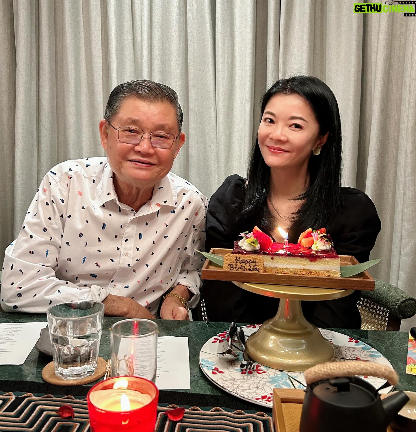 Michelle Chong Instagram - Thanks for all the lurve! As usual, I’m all caked out and champagne’ed out!!😅 I wish for world peace ✌️ (not world pissed) and to drink less (note to friends: I said drink less, not no drinking 🤪). 😘🙏🥂🎂