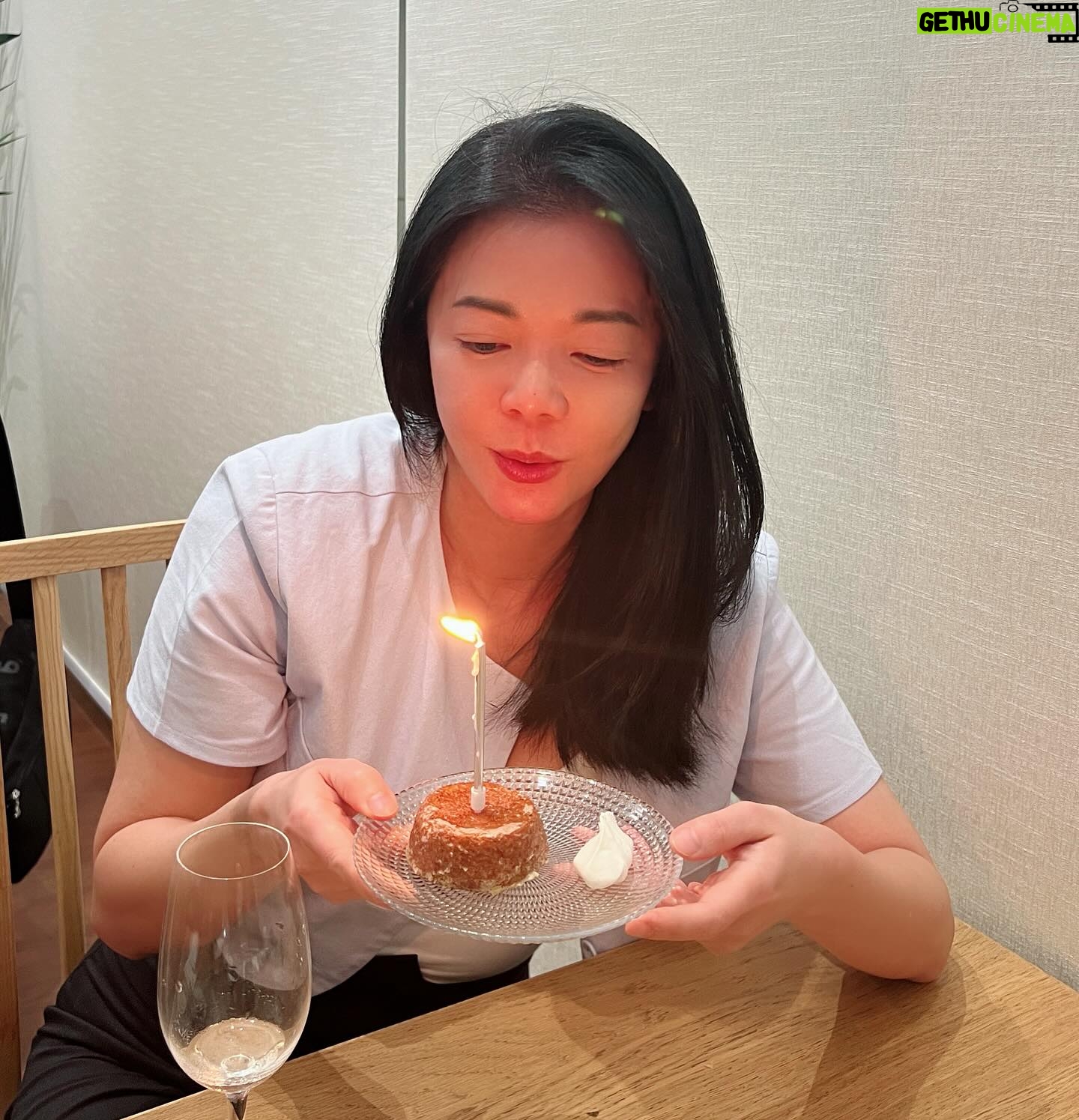 Michelle Chong Instagram - Thanks for all the lurve! As usual, I’m all caked out and champagne’ed out!!😅 I wish for world peace ✌️ (not world pissed) and to drink less (note to friends: I said drink less, not no drinking 🤪). 😘🙏🥂🎂