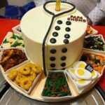 Michelle Chong Instagram - Happy birthday @papachongcooks ! May you be happy and healthy always and may you always enjoy cooking incredible feasts for us! 😁❤️ And thank you @bobthebakerboy @amayeezingg for the gorgeous cake - it was beyond all expectations! 😍 All that detail!🥺 Papa Chong was so surprised & happy! 🙏❤️🎂🎉